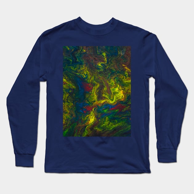 Clouds of Yellow Long Sleeve T-Shirt by ElviraDraat